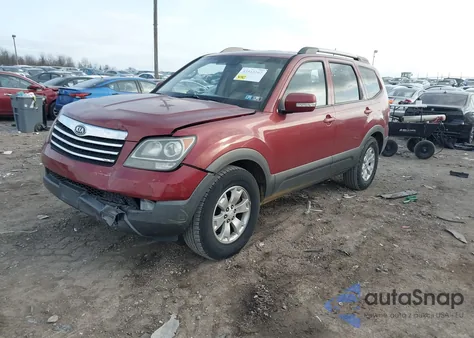 2009 Kia Borrego Ex V6 z USA, uszkodzony, nr VIN KNDJJ741395023088